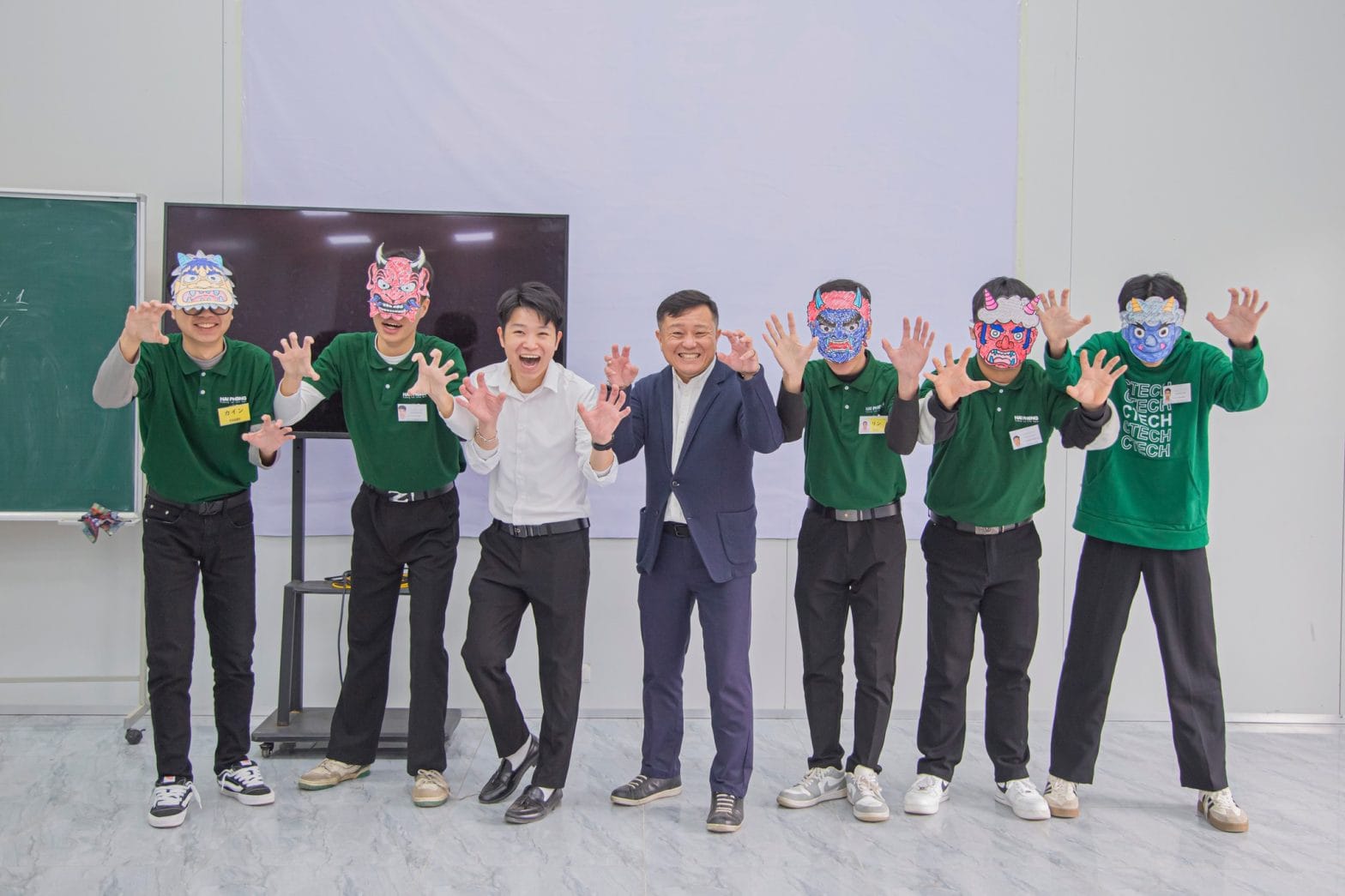 Học viên Hải Phong trải nghiệm Lễ hội ném đậu Setsubun: Học văn hóa để hòa nhập đất nước Mặt trời mọc